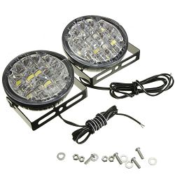 DRL světla Led, pro denní svícení průměr 90mm - klikněte pro větší náhled